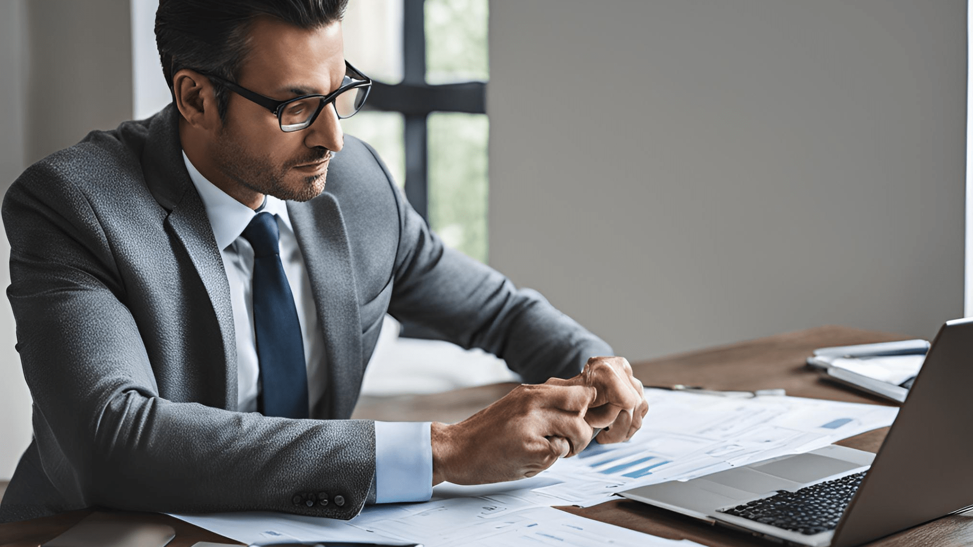 Empresario realizando pago en parcialidades al SAT en línea