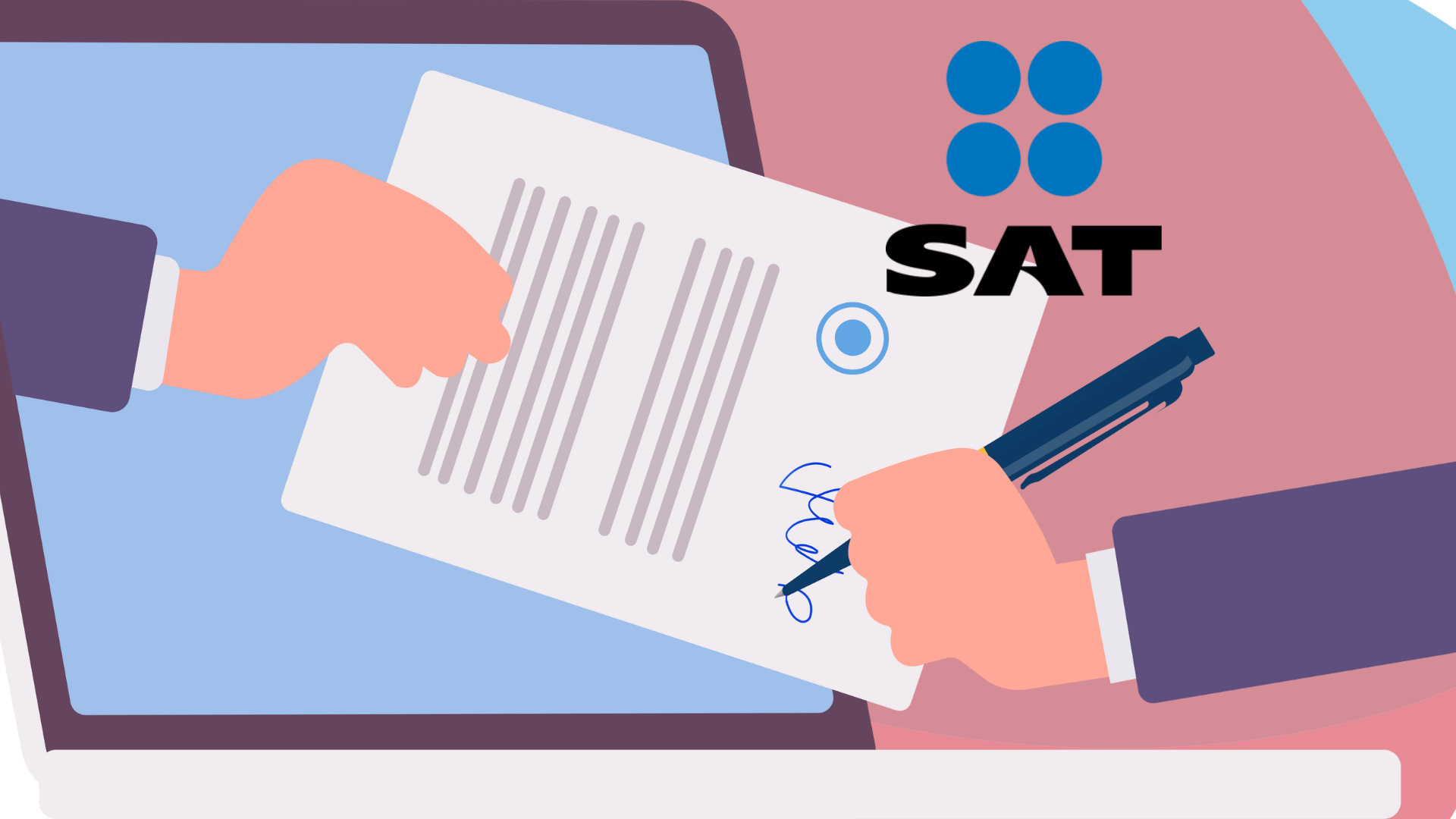 Error de revocación de firma electrónica en el SAT
